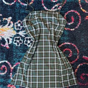 Empyre Green Plaid Dress